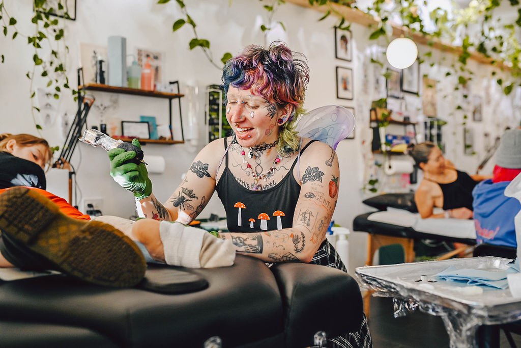 Alice Moss Birdhouse Tattoo Portland
